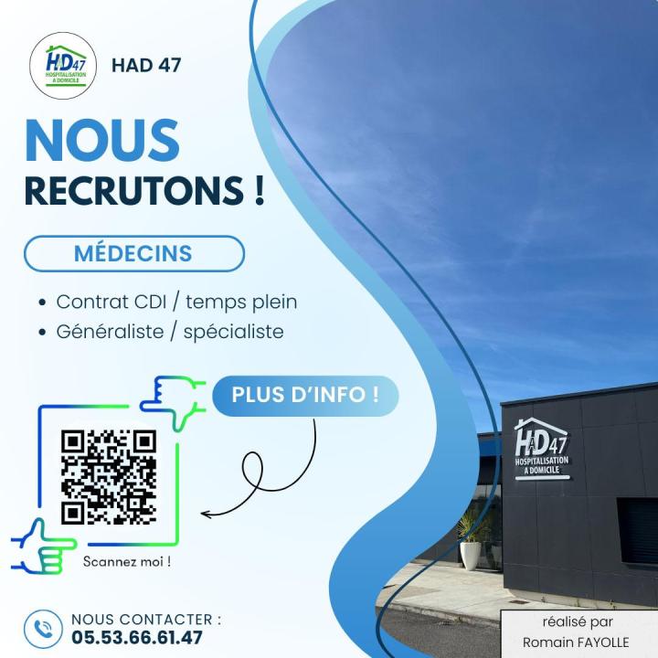 Recrutement Lot-et-garonne - Médecins